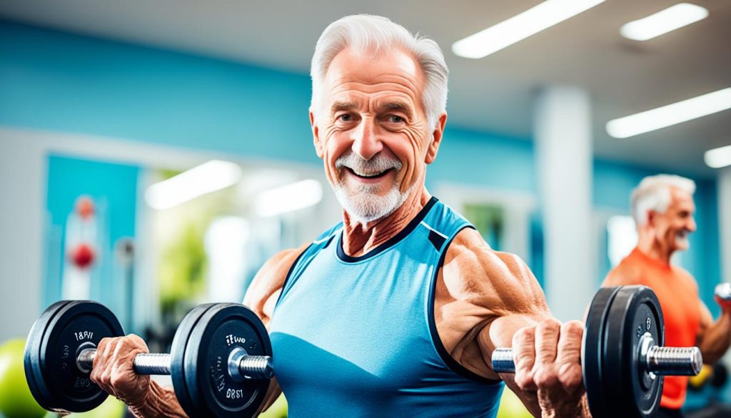 Musculação para pessoas idosas